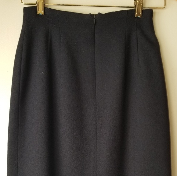 Rena Rowan for Saville 100% Wool Skirt Petite - Picture 2 of 6